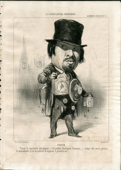 Le Charivari von Honoré Daumier
