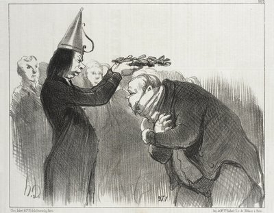 Die nächste Preisverleihung an der Académie Française von Honoré Daumier