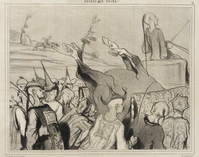 Die Pferderennen von Honoré Daumier