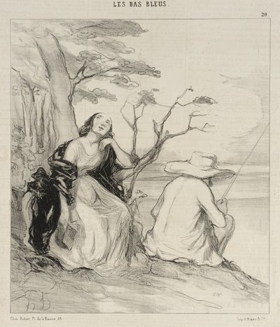 O Schmerz!... von einem Ehemann geträumt zu haben... von Honoré Daumier