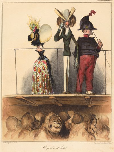 Oh, wie hässlich sie sind! von Honoré Daumier