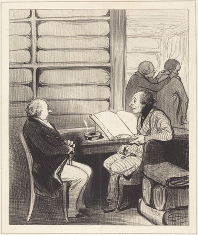 Ja, mein lieber Herr Badoulard, ich werde... von Honoré Daumier