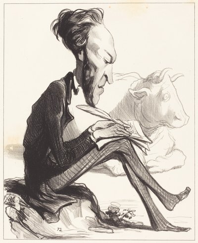 Ph. Auguste Demesmay von Honoré Daumier
