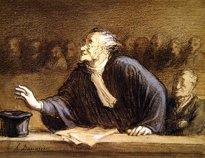 Der Anwalt von Honoré Daumier
