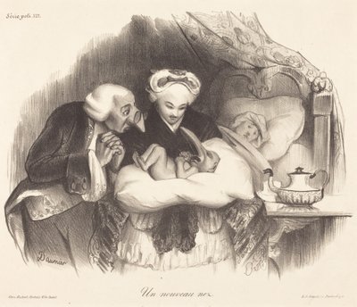 Eine neue Nase von Honoré Daumier