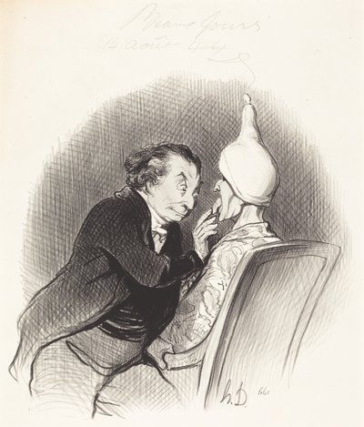 Ein glücklicher Fund von Honoré Daumier