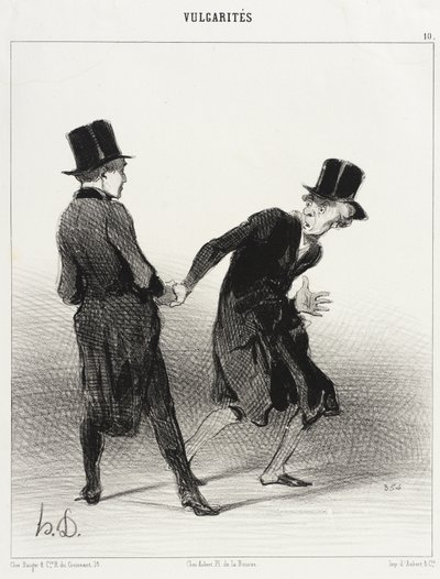 Sie, mein Freund! Wie wissen Sie... von Honoré Daumier