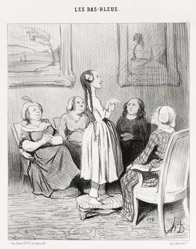 „... sollten sie mich auch verfluchen ...“ von Honoré Daumier