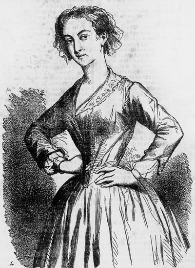 Illustration aus Cousin Bette (La cousine Bette) von Honore de Balzac