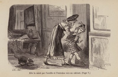 Illustration für Un Bon Petit Diable (Stich) von Horace (after) Castelli