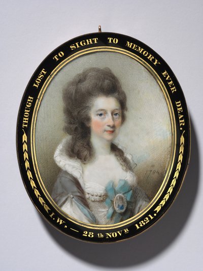 Porträt von Lady Grace Anna Newenham von Horace Hone