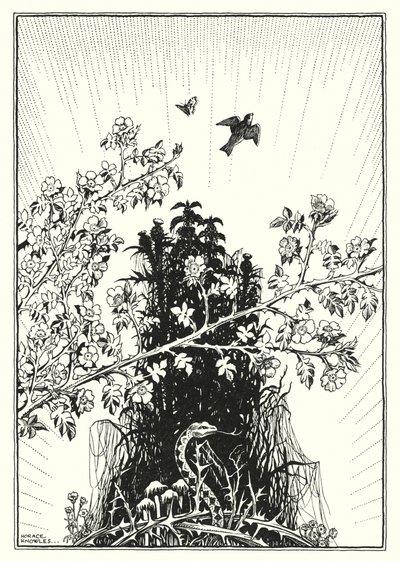 Illustration zur Bergpredigt von Horace J. Knowles
