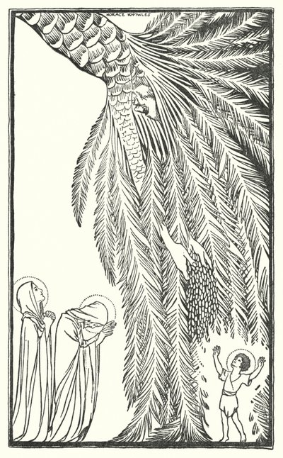 Die Flucht nach Ägypten von Horace J. Knowles