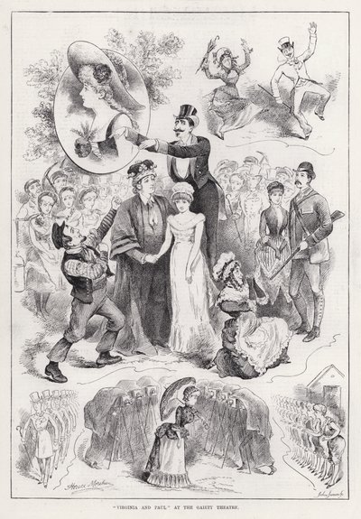 "Virginia und Paul" im Gaiety Theatre von Horace Morehen