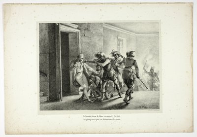 Und bald in die Flanke dieses wütenden Monsters... von Horace Vernet