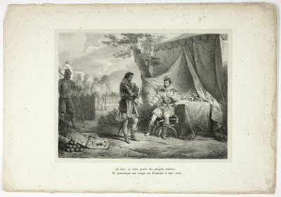 Ich hasse, ich will verhasste Völker bestrafen... von Horace Vernet