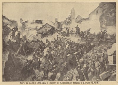 Die Eroberung von Constantine (1837) von Emile Jean Horace Vernet