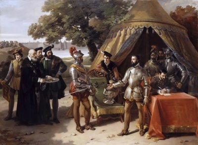 Die Belagerung von Thionville, 23. Juni 1558 von Hortense Haudebourt Lescot