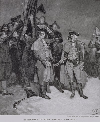 Übergabe von Fort William und Mary, aus Harper