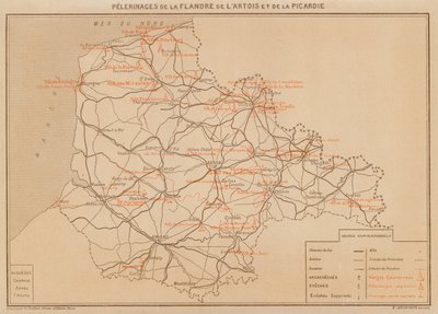Pilgerfahrten von Flandern, Artois und Picardie von Hubert Clerget