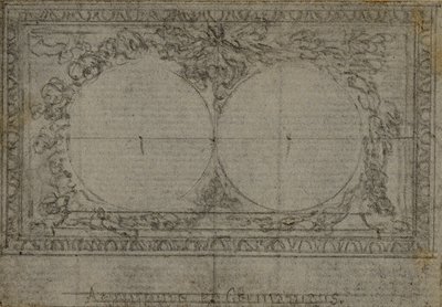 Studie für Medaillons, in Tacitus "Tibère, ou Les Six Premiers Livres des Annales", Buch III, Band 2 von Hubert Francois Gravelot