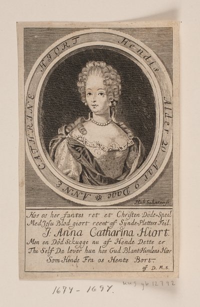 Anna Catharina Hjort von Hubert Schaten