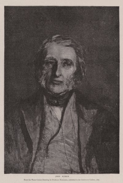 John Ruskin von Hubert von Herkomer