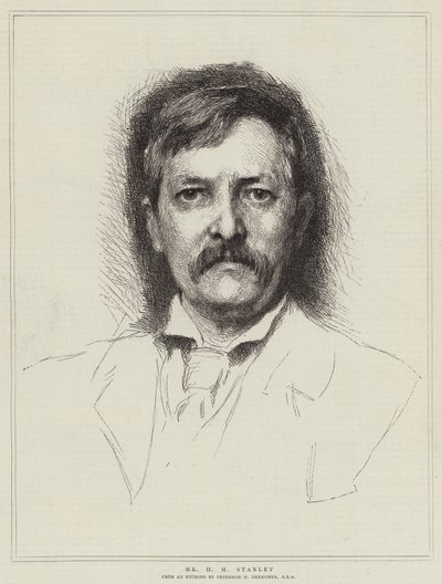 Mr H M Stanley von Hubert von Herkomer