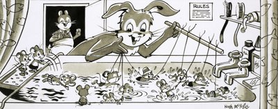 Harold Hase lehrt Mäuse schwimmen von Hugh McNeill