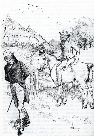 Illustration für "Emma" von Jane Austen von Hugh Thomson