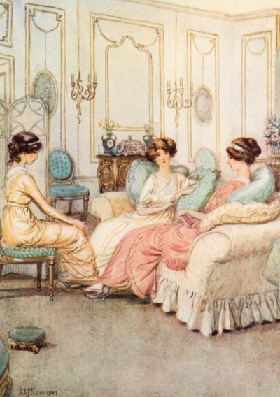 Illustration zu J. M. Barries Der bewundernswerte Crichton von Hugh Thomson