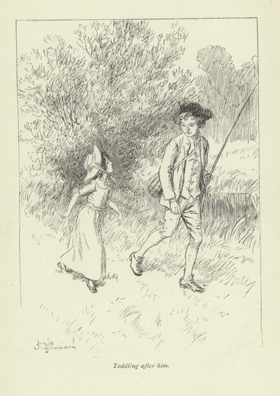 Illustration für Mr. Gilfils Liebesgeschichte von George Eliot von Hugh Thomson