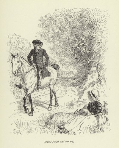 Illustration für Mr. Gilfils Liebesgeschichte von George Eliot von Hugh Thomson