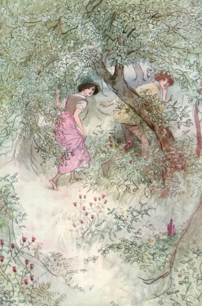 Illustration für Shakespeares Wie es euch gefällt von Hugh Thomson