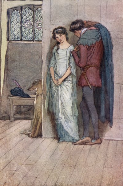 Illustration zu Die lustigen Weiber von Windsor von Hugh Thomson