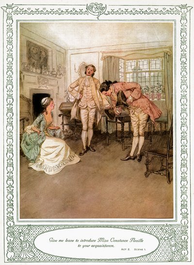 Sie macht sich nieder, um zu erobern von Hugh Thomson
