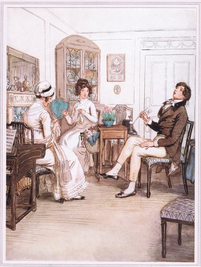 Phoebe: Er ist absolut furchtlos, Susan, er hat seine Pfeife in diesem Raum geraucht. von Hugh Thomson