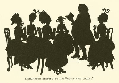 Richardson liest seinen "Musen und Grazien" vor von Hugh Thomson