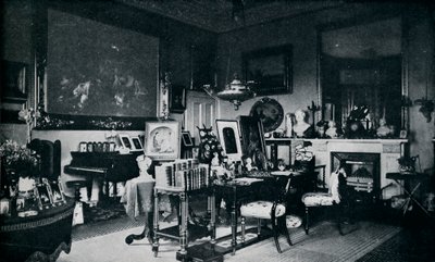 Das private Wohnzimmer der Königin in Osborne von Hughes and Mullins
