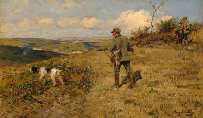 Herbstjagd von Hugo Muhlig