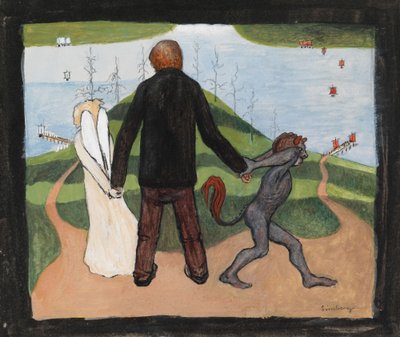 An der Kreuzung von Hugo Simberg