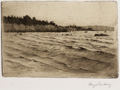 Sommerwellen von Hugo Simberg