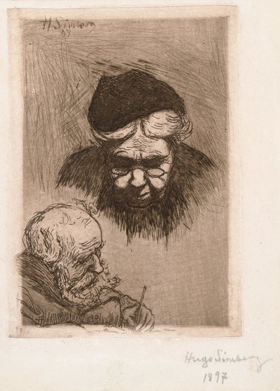 Die Tante und der Vater des Künstlers von Hugo Simberg