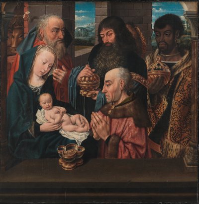 Die Anbetung der Könige von Hugo van der Goes