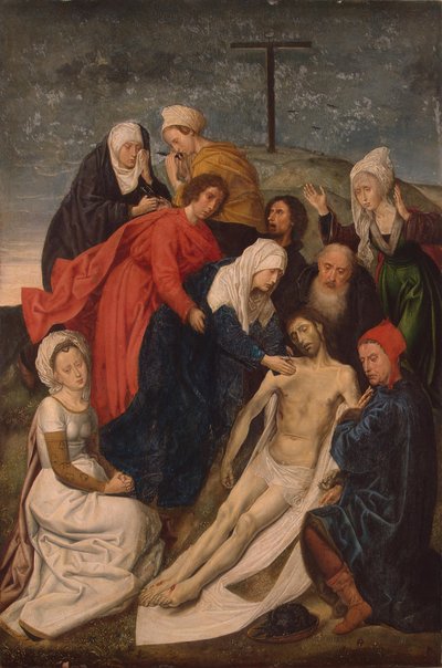 Die Beweinung Christi von Hugo van der Goes