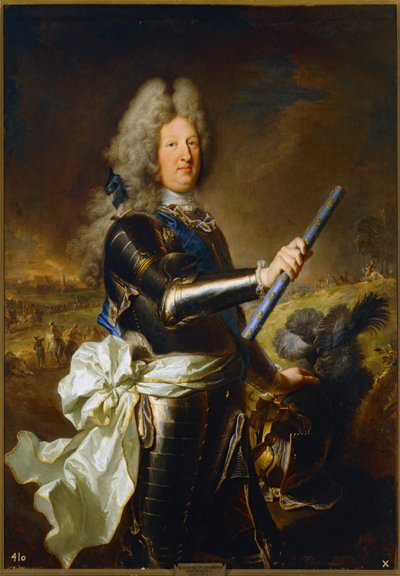 Louis de France, der Grand Dauphin, Vater von König Philipp V. von Spanien von Hyacinthe Francois Rigaud