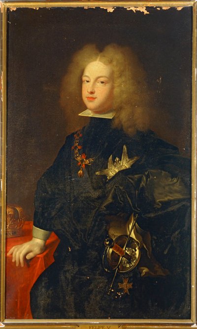 Philipp V. von Spanien von Hyacinthe Francois Rigaud