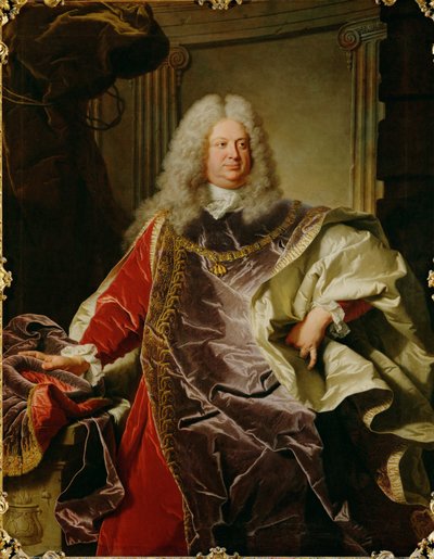 Philipp Ludwig Wenzel Graf Sinzendorf von Hyacinthe Francois Rigaud