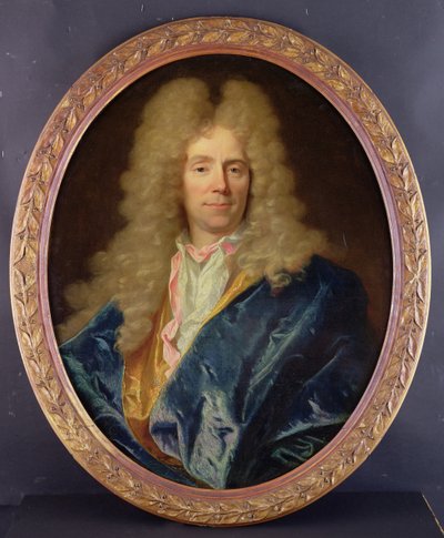 Porträt von Michel Begon dem Jüngeren von Hyacinthe Francois Rigaud