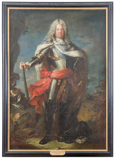 Stanislaus I Leszczynski, 1677-1766, König von Polen von Hyacinthe Rigaud